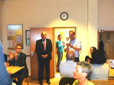 CDU Vorsitzender Ralph Pittich würdigt Reinhold Hehmann

Foto: Wolfgang Roth