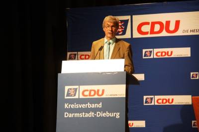Der Bürgermeister von Dieburg, Dr. Werner Thomas, ist CDU-Landratskandidat