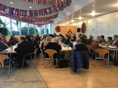 Das Plenum während der Antragsberatung zum Antrag "Wirtschaft 4.0"