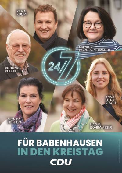 F�r Babenhausen in den Kreistag!